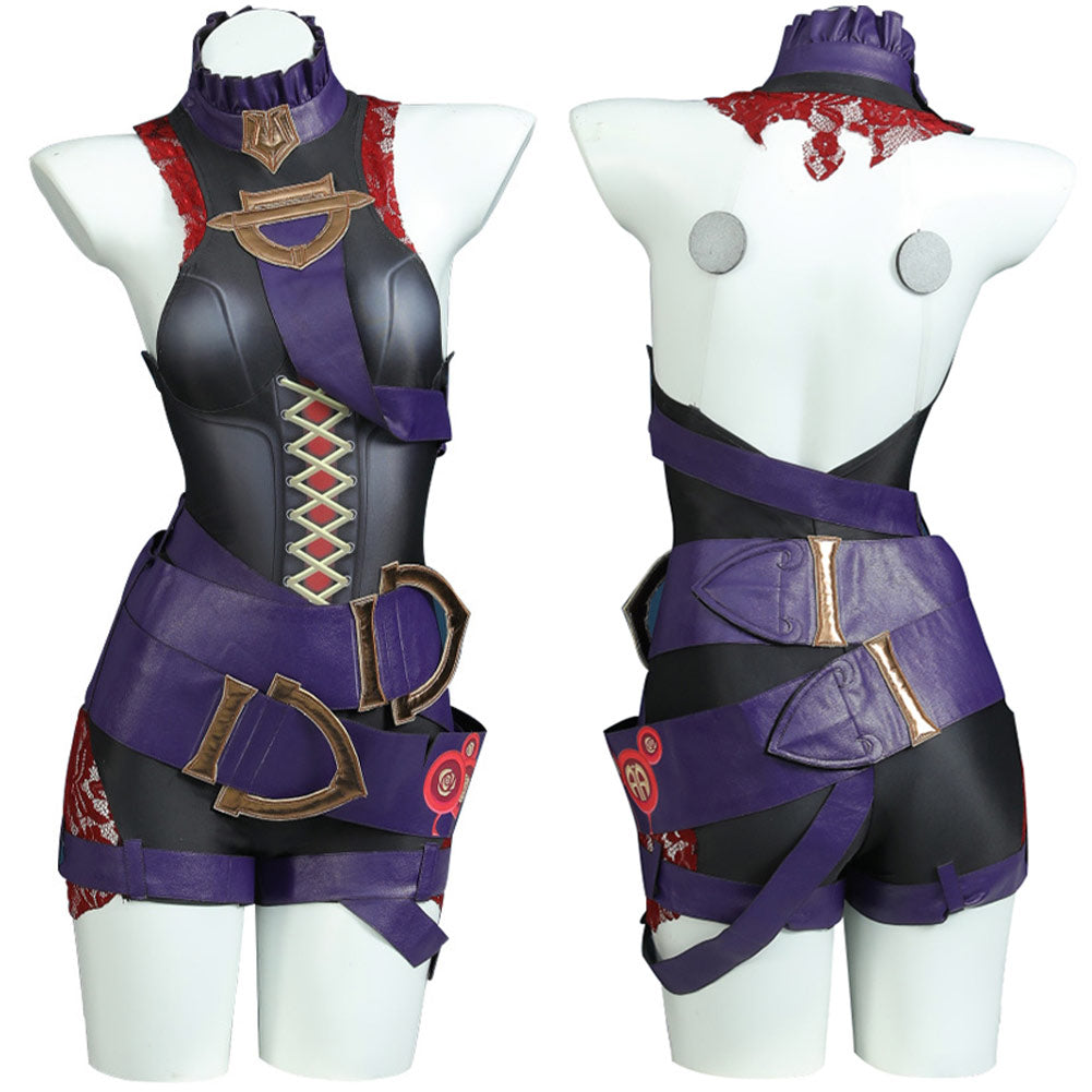 LoL Briar Cosplay Costume Outfits Halloween Carnival Suit