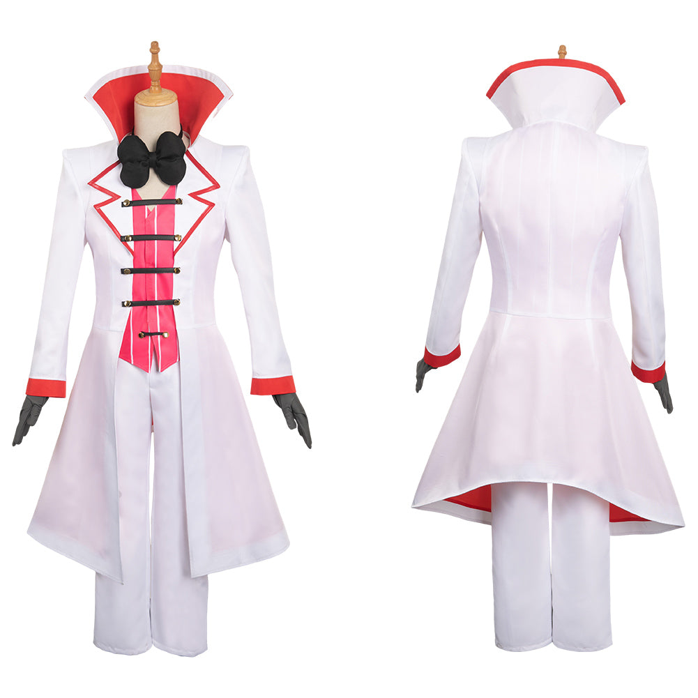 Lucifer Morningstar Costume Set Hazbin Hotel Lucifer Cosplay Outfits ...