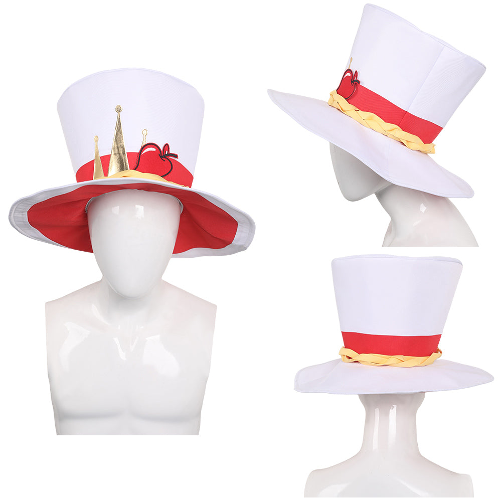 Lucifer Morningstar Hat Hazbin Hotel Lucifer Cosplay Accessories 