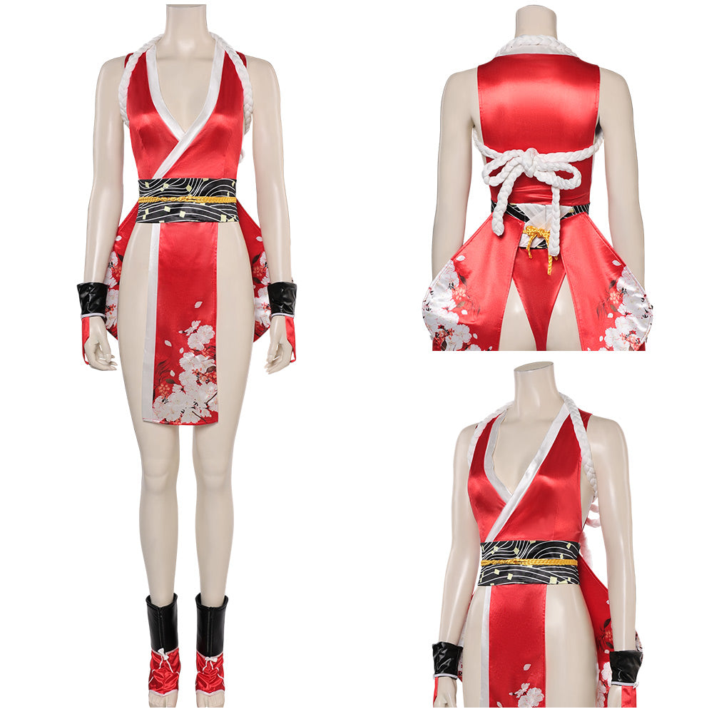 Mai Shiranui The King of Fighters KOF Fatal Fury Cosplay Costume Outfits Halloween Carnival Suit