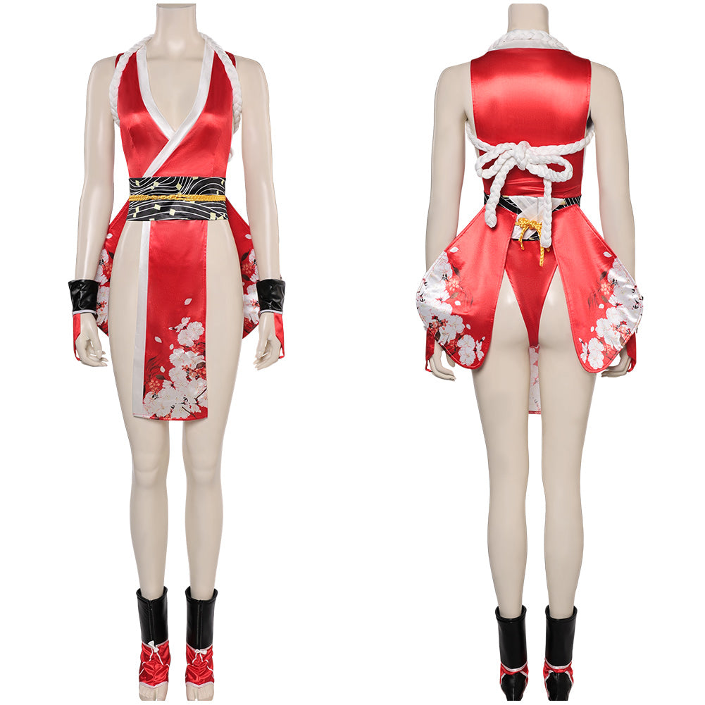 Mai Shiranui The King of Fighters KOF Fatal Fury Cosplay Costume Outfits Halloween Carnival Suit