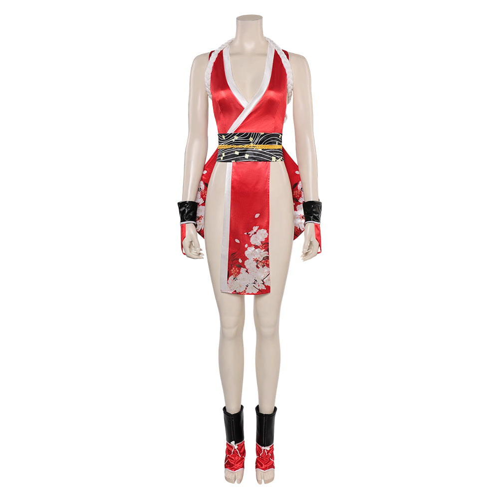 Mai Shiranui The King of Fighters KOF Fatal Fury Cosplay Costume Outfits Halloween Carnival Suit