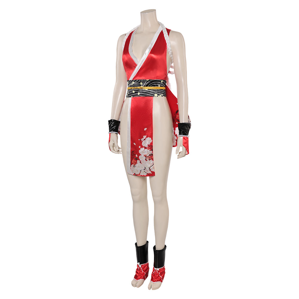 Mai Shiranui The King of Fighters KOF Fatal Fury Cosplay Costume Outfits Halloween Carnival Suit