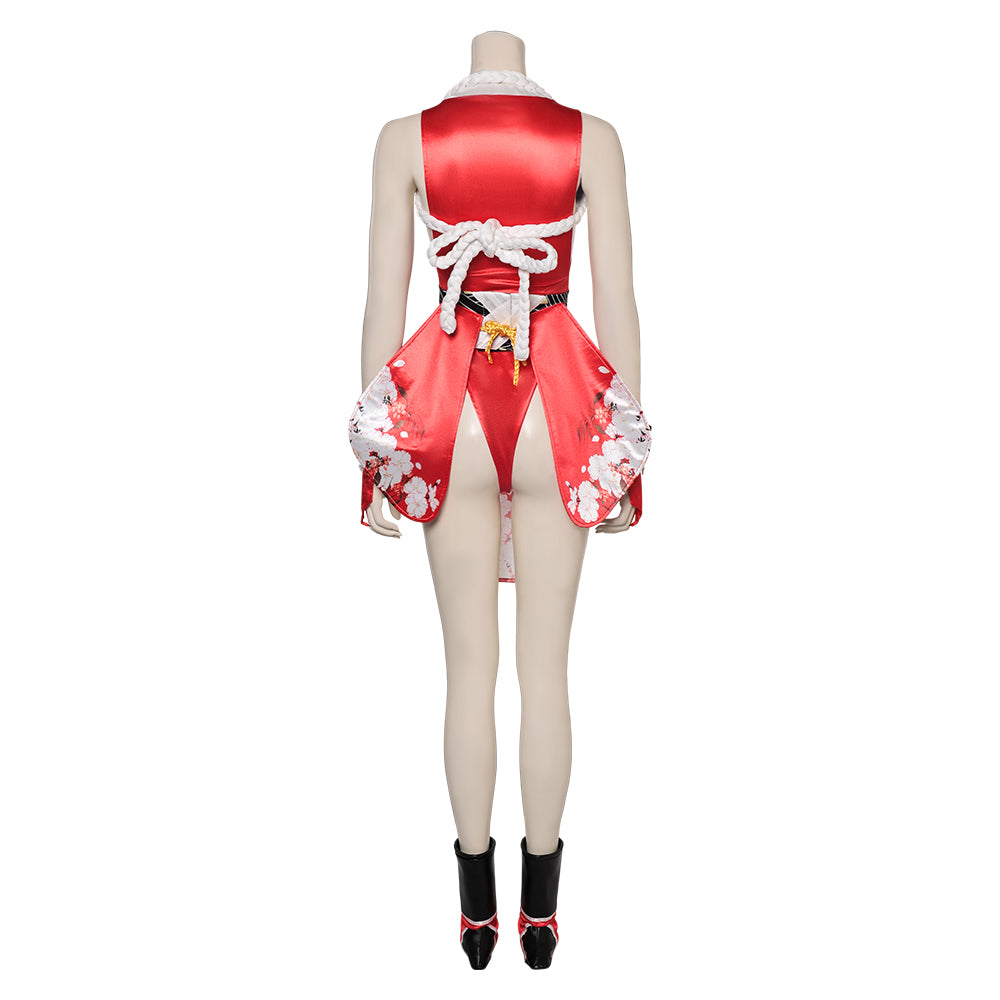 Mai Shiranui The King of Fighters KOF Fatal Fury Cosplay Costume Outfits Halloween Carnival Suit