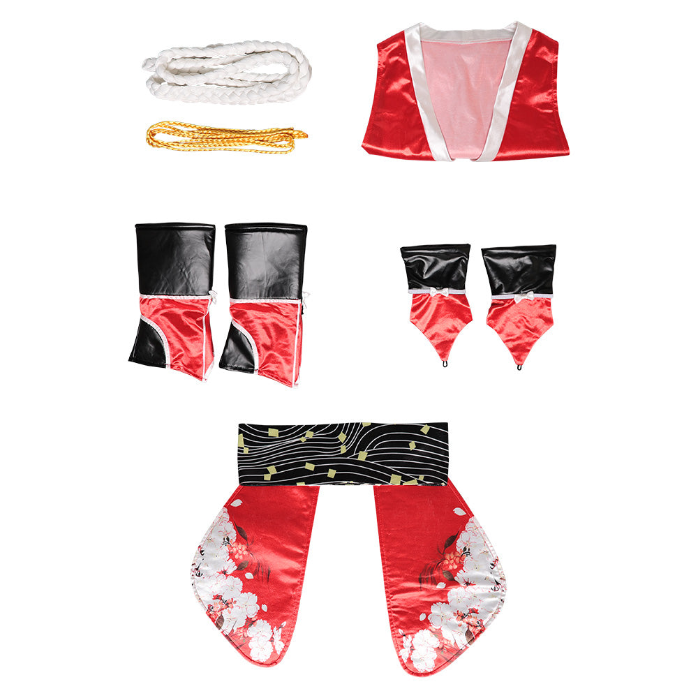 Mai Shiranui The King of Fighters KOF Fatal Fury Cosplay Costume Outfits Halloween Carnival Suit