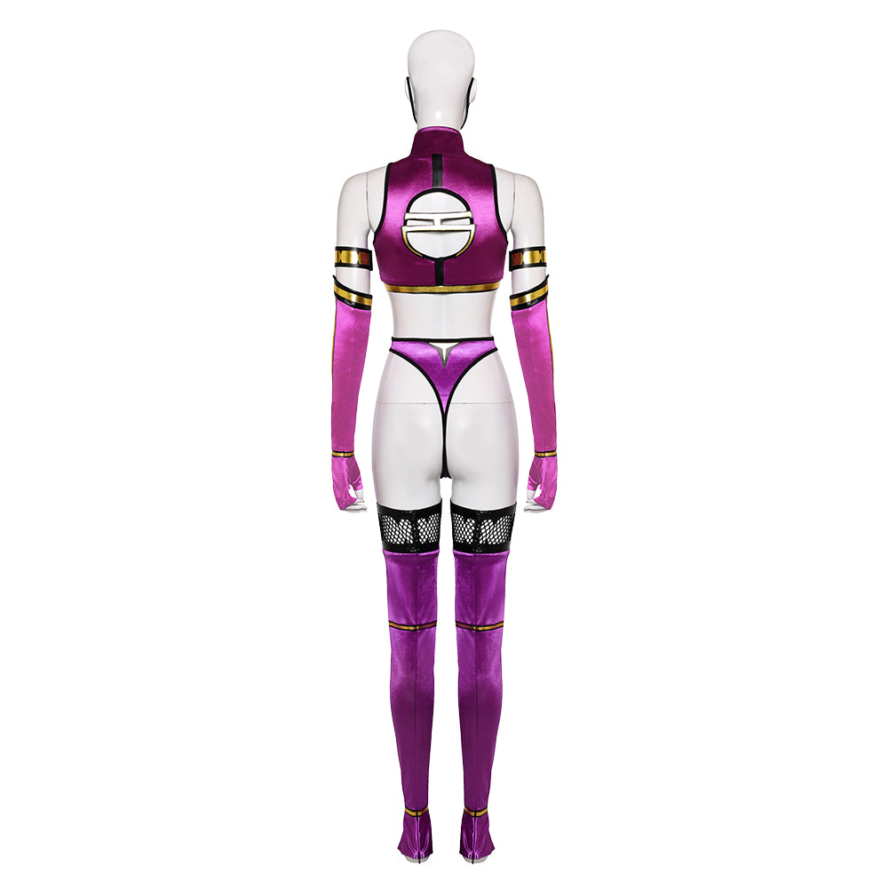 MK9 Mileena Cosplay Costume Mortal Kombat 9 Mileena Halloween Carnival Outfits