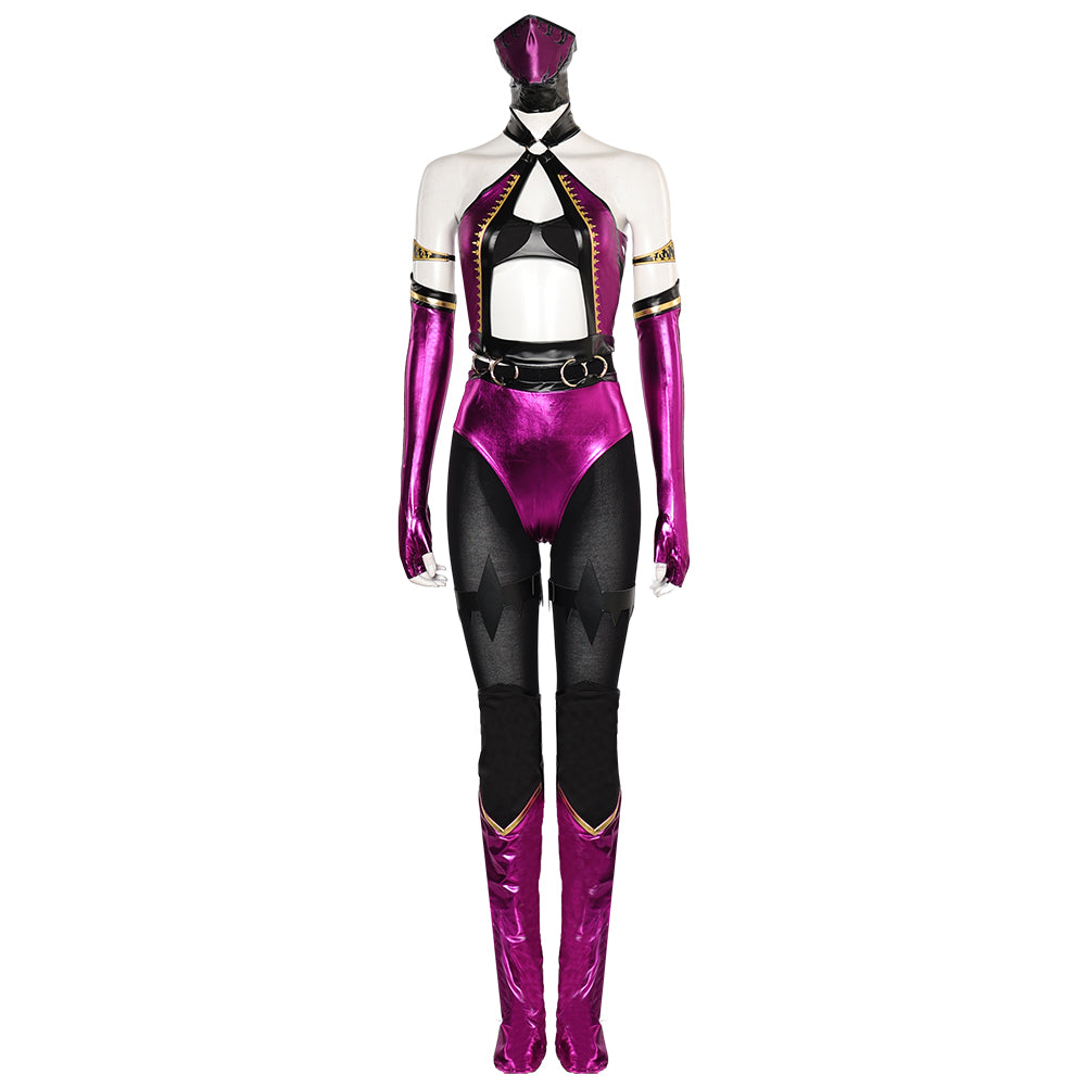 Mortal Kombat 4 Mileena Cosplay Costume Halloween Carnival Outfits 