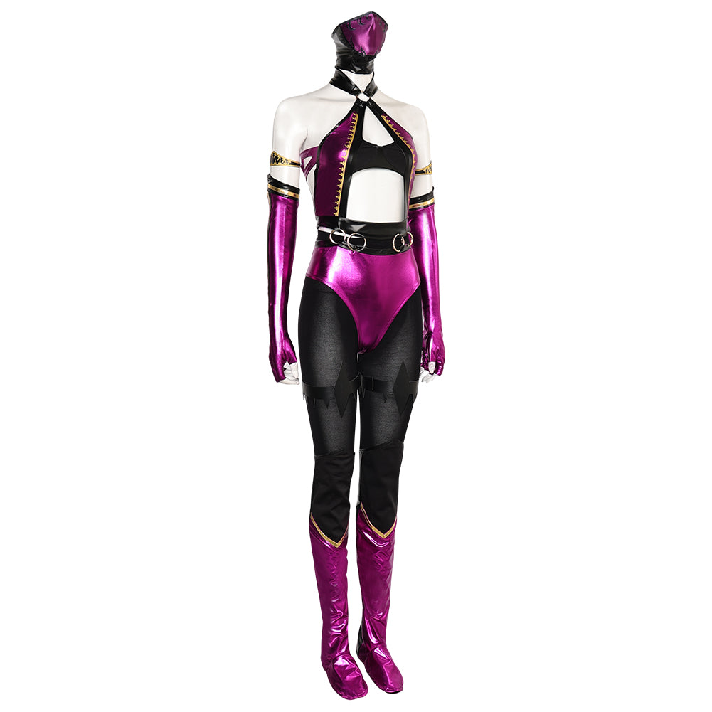 Mortal Kombat 4 Mileena Cosplay Costume Halloween Carnival Outfits 