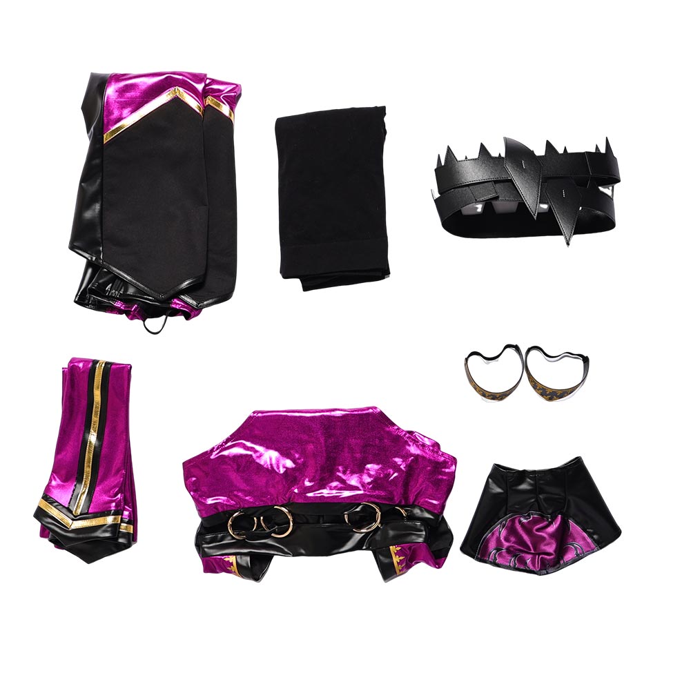 Mortal Kombat 4 Mileena Cosplay Costume Halloween Carnival Outfits 