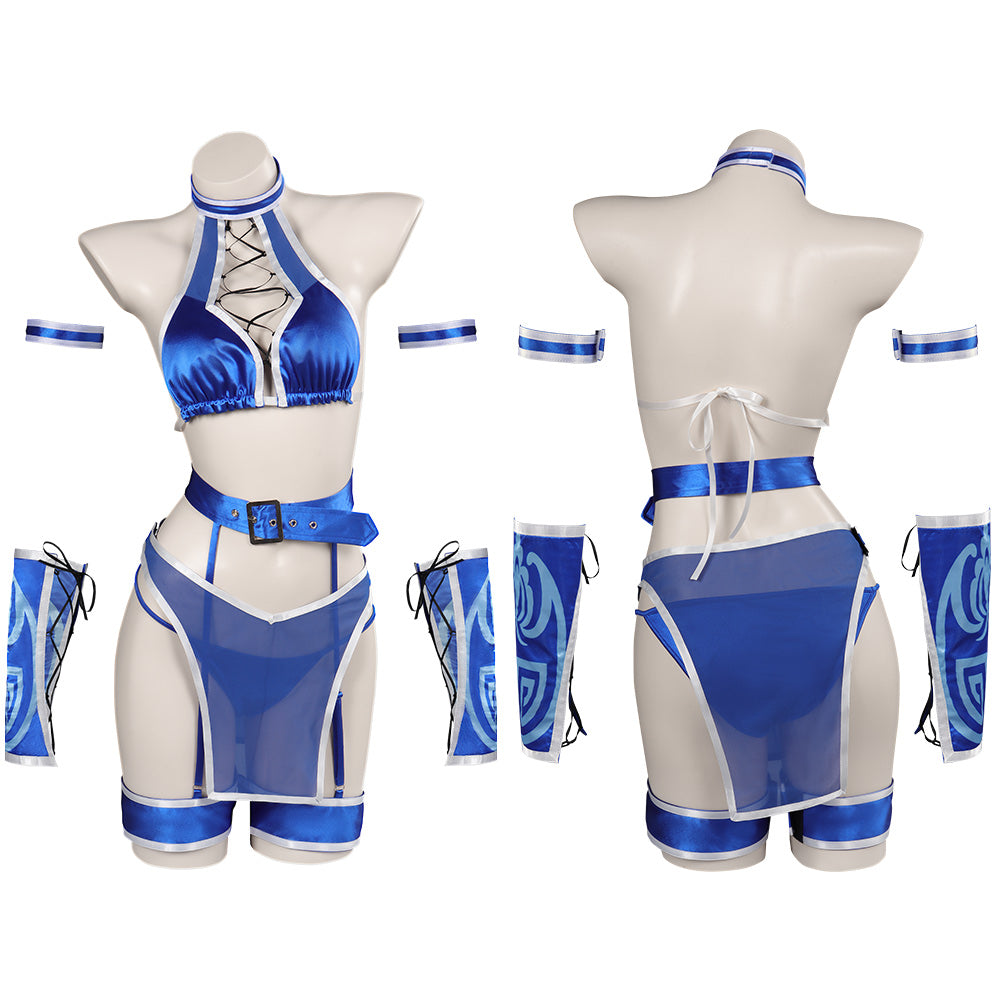 Mortal Kombat Kitada sexy Cosplay Costume Halloween Carnival Party Outfits