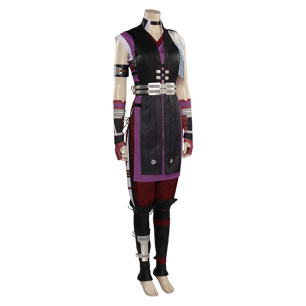 Mortal Kombat Li Mei Cosplay Costume Halloween Carnival Outfits