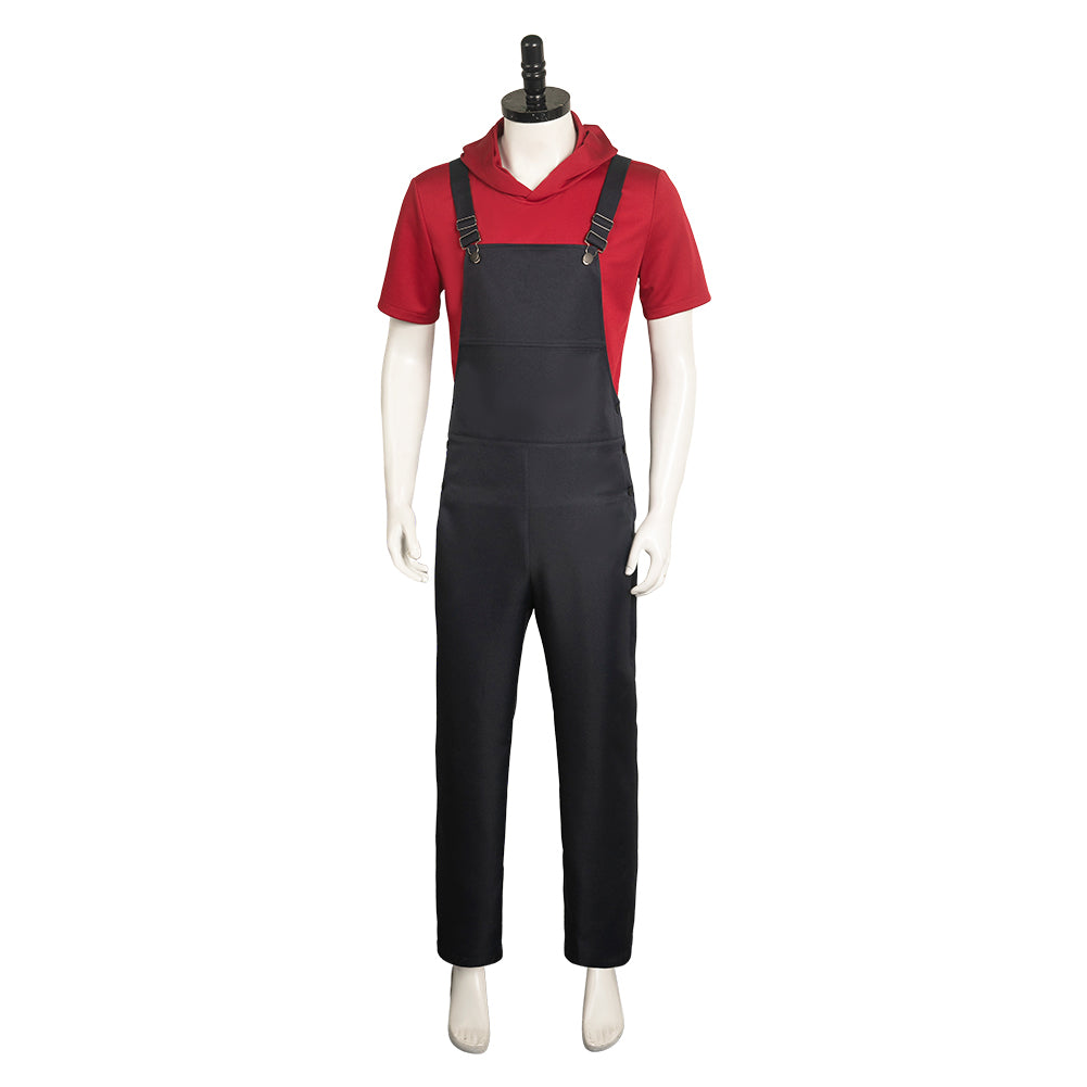 One Piece Luffy Overalls Set Cosplay Costume Halloween Carnival Outfits