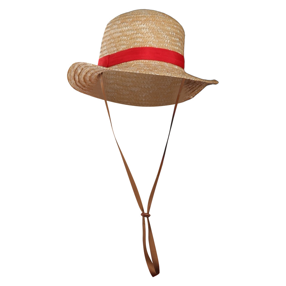 One Piece Luffy Straw hat Cosplay Hat Cap Halloween Carnival Accessories