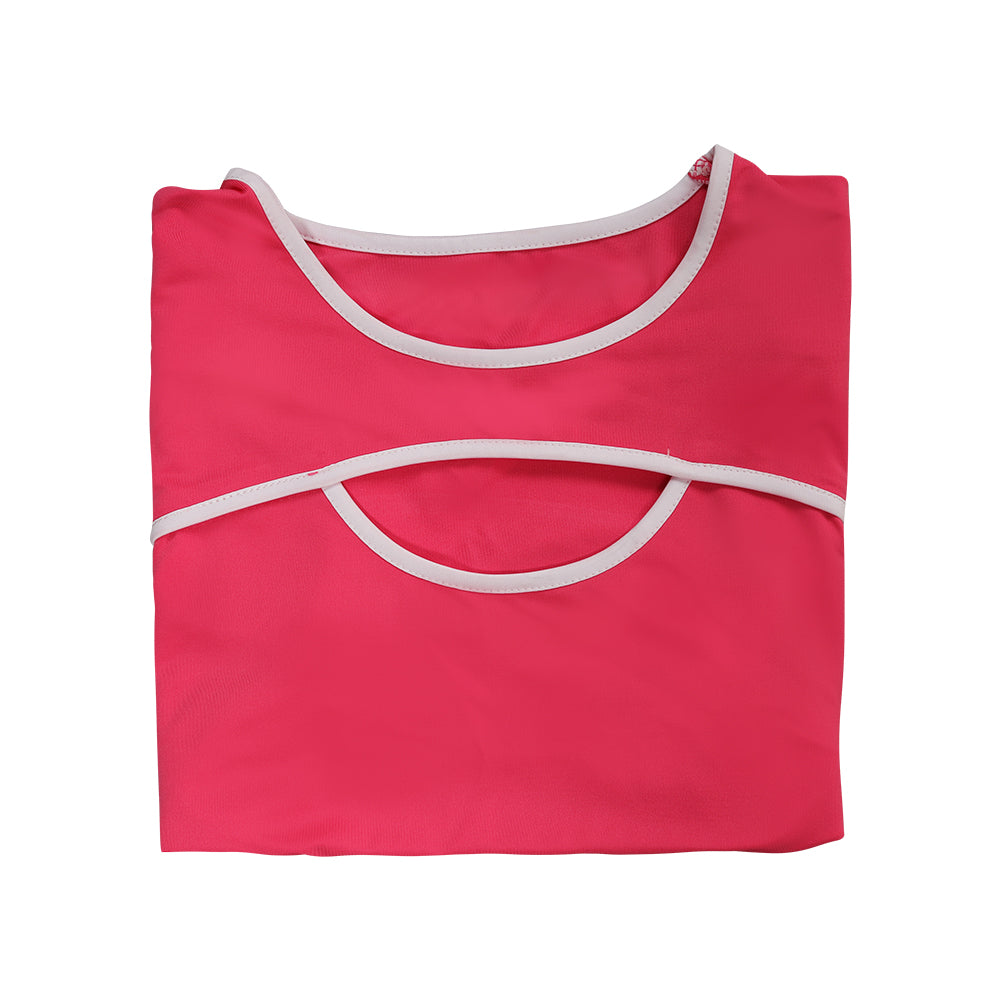 One Piece Nami pink Top Casual T-Shirt Cosplay Costume Daily use