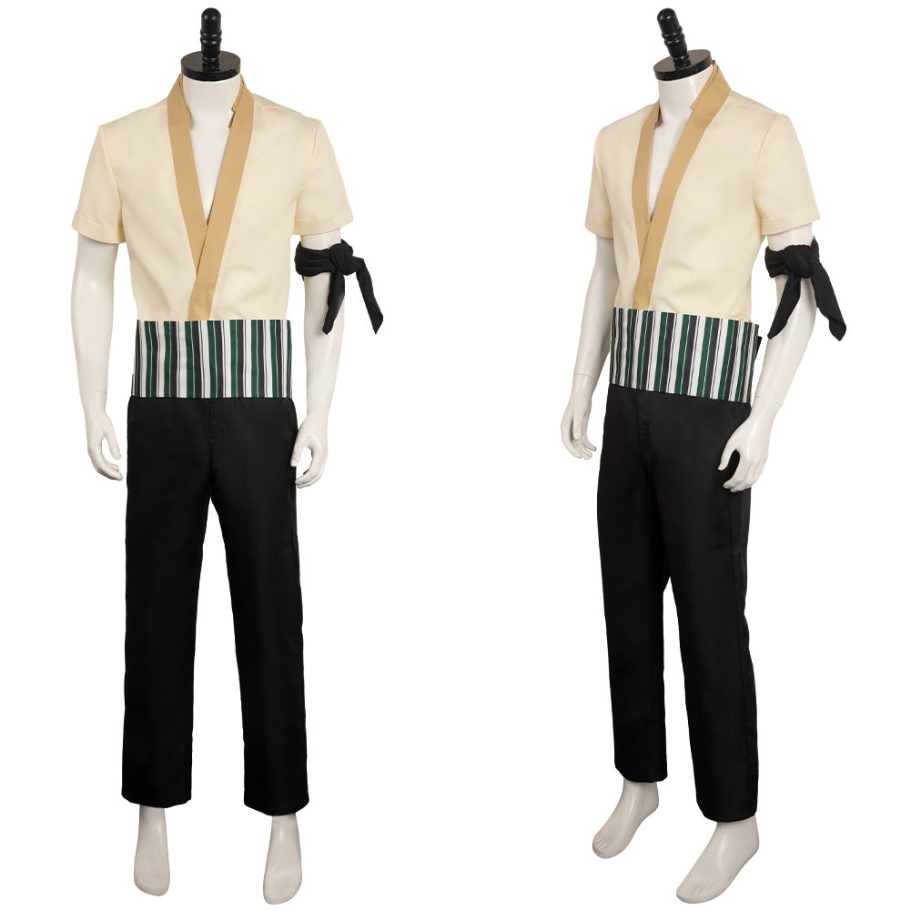 One Piece Roronoa Zoro Cosplay Costume Halloween Carnival Outfits