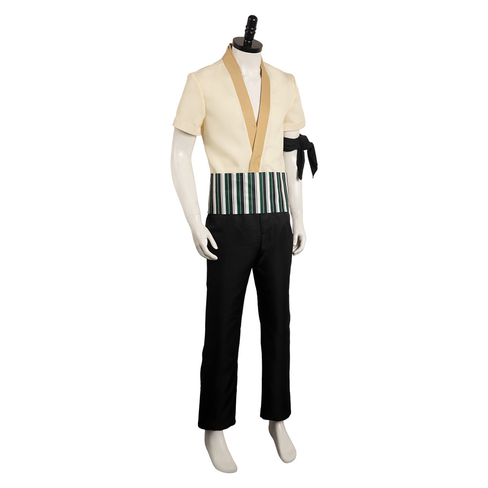 One Piece Roronoa Zoro Cosplay Costume Halloween Carnival Outfits