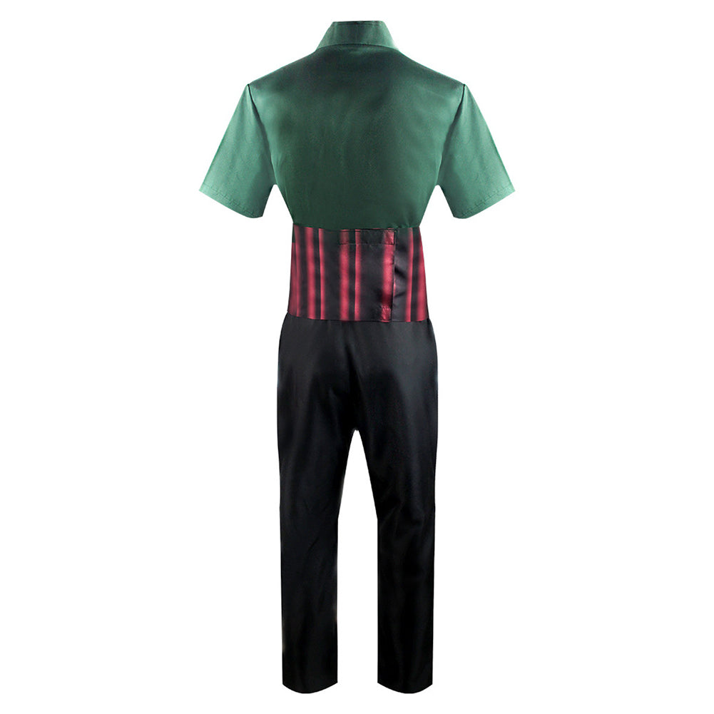 One Piece Roronoa Zoro Cosplay Costume Outfits Summer Suit