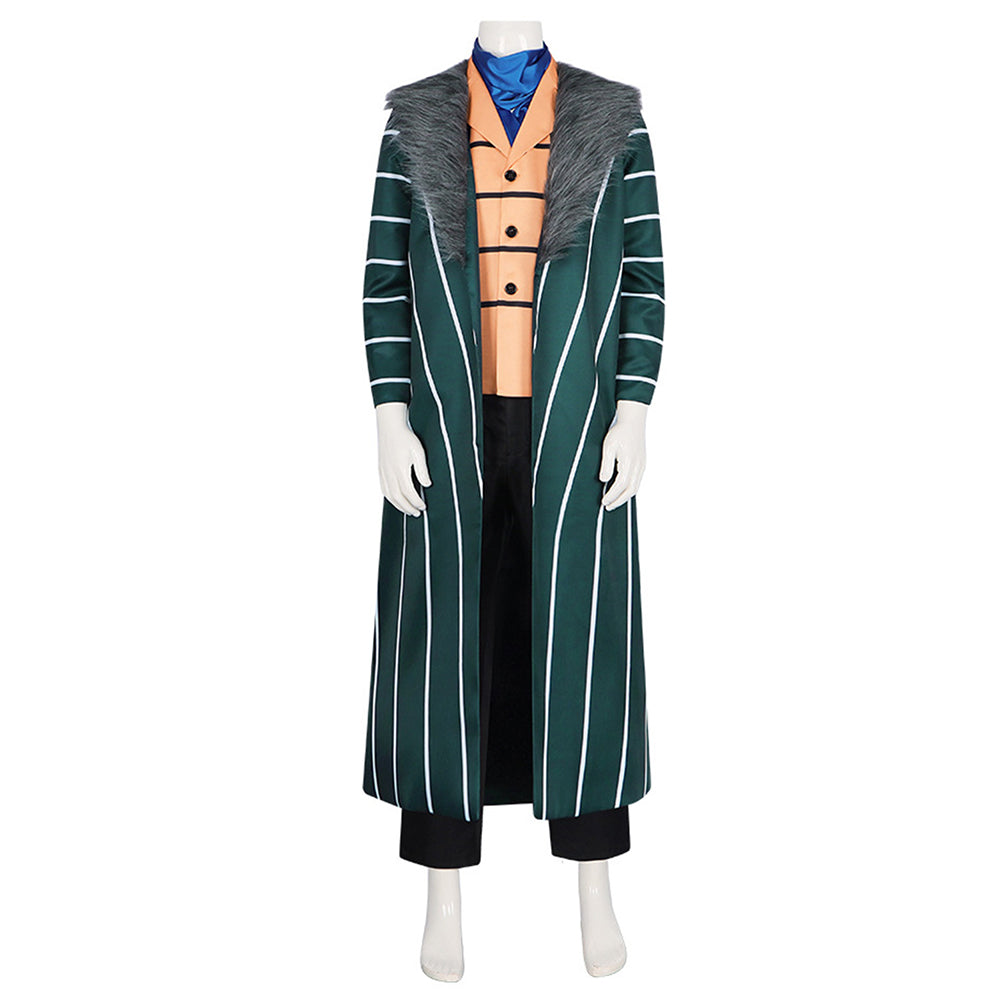 One Piece Sir Crocodile Cosplay Costume Halloween Carnival Outfits 