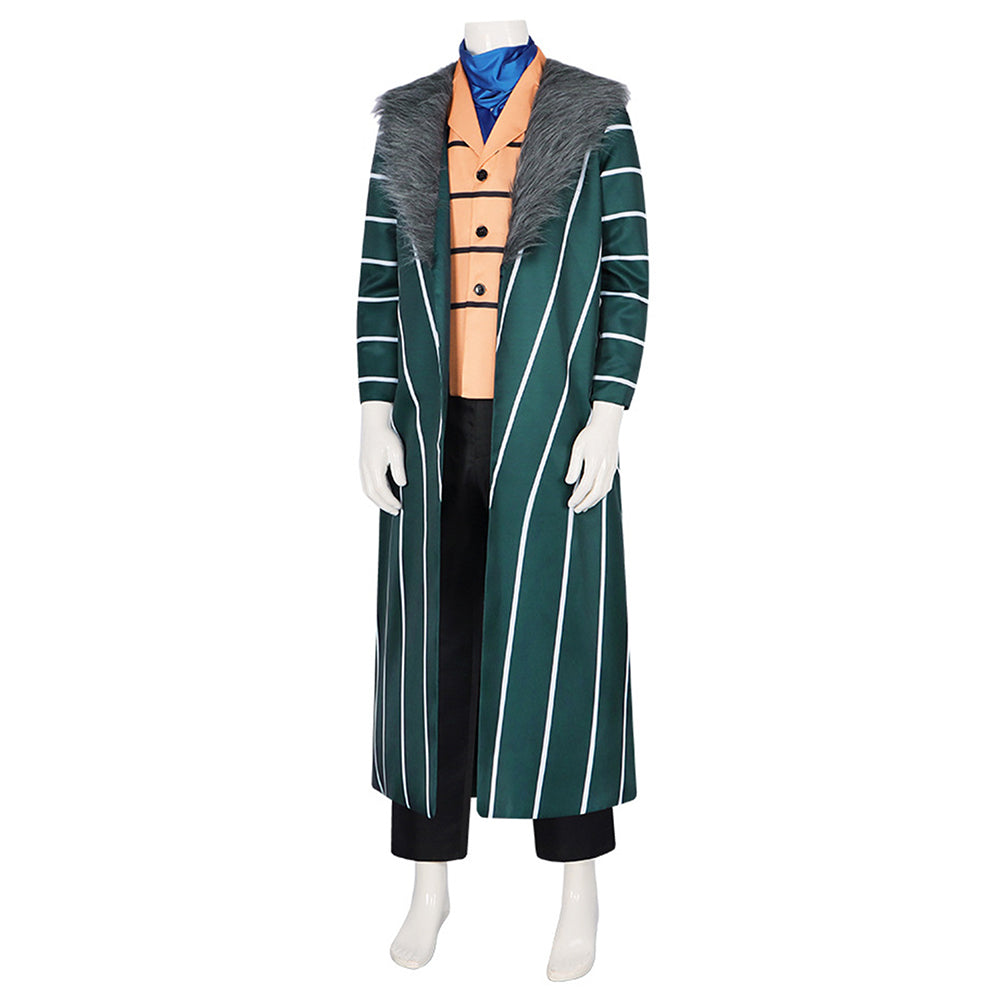 One Piece Sir Crocodile Cosplay Costume Halloween Carnival Outfits 