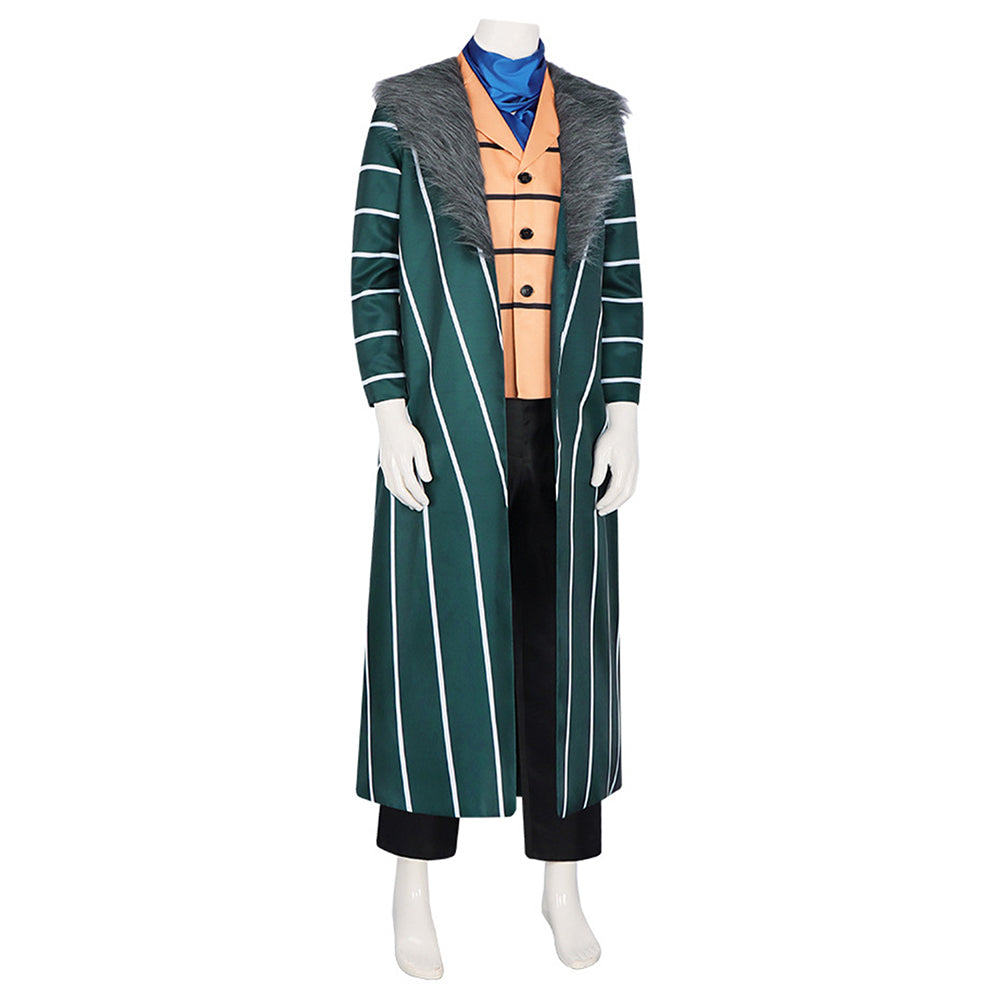 One Piece Sir Crocodile Cosplay Costume Halloween Carnival Outfits 