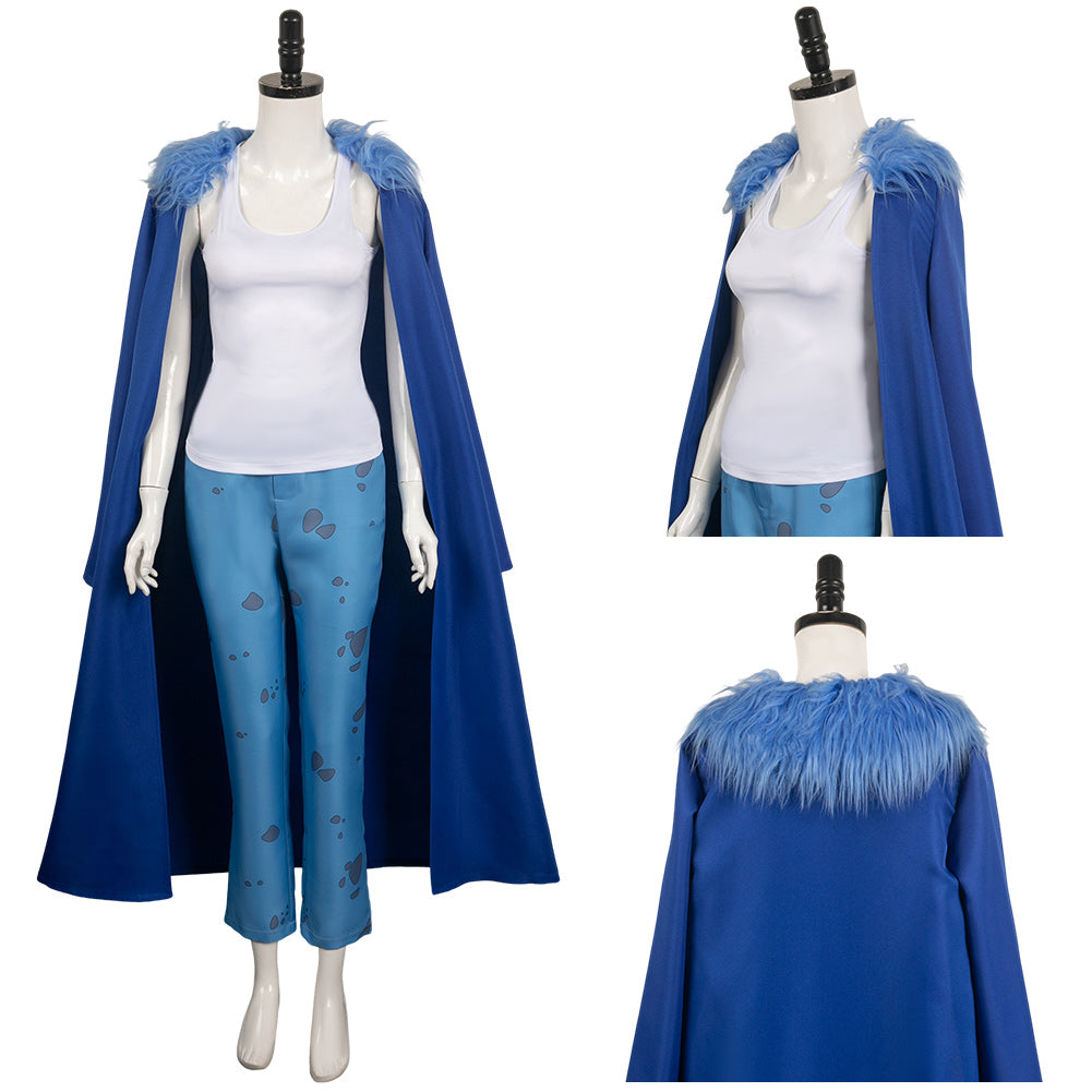 One Piece Trafalgar D. Water Law Crossplay Cosplay Costume Halloween Carnival Outfits 