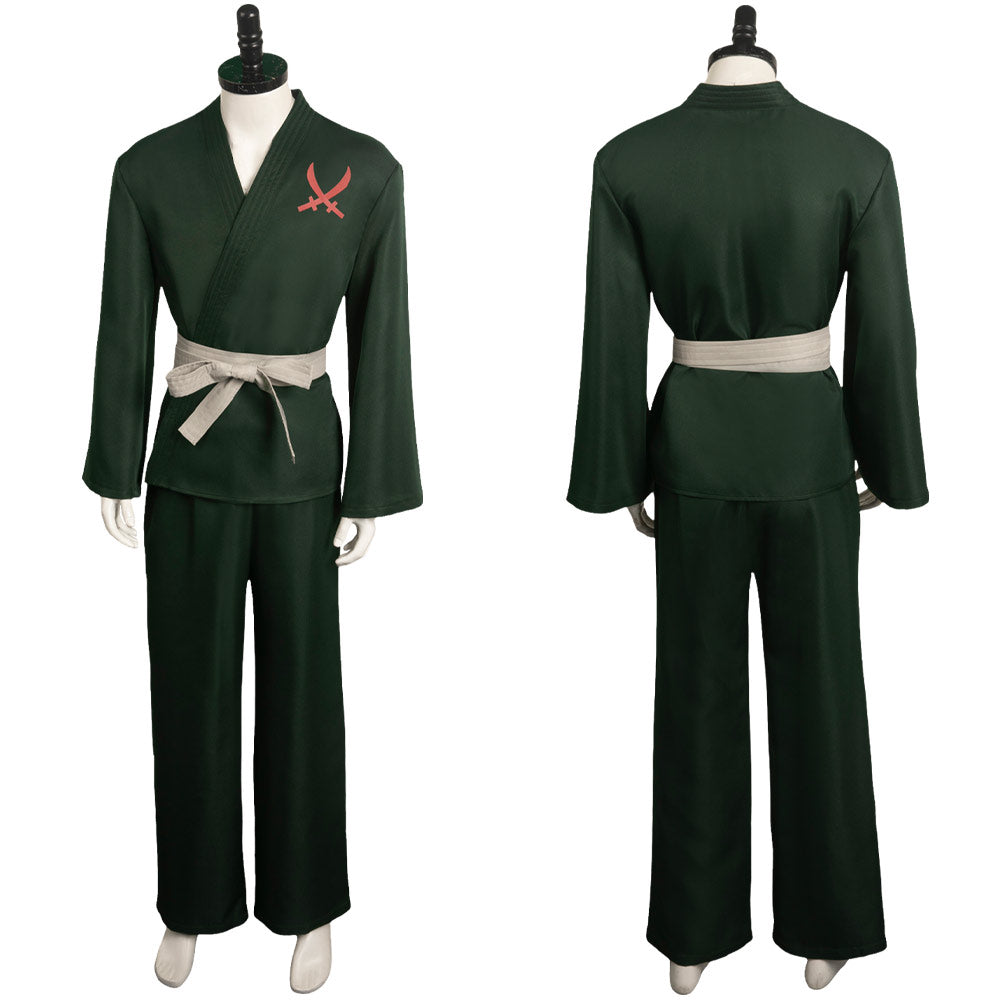 One Piece Zoro Judo Outfit Roronoa Zoro Cosplay Costume Halloween Carnival Outfits