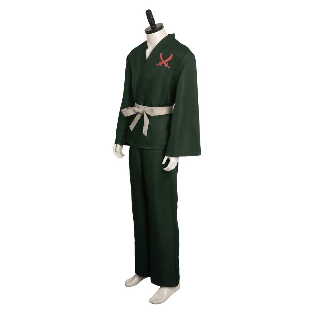 One Piece Zoro Judo Outfit Roronoa Zoro Cosplay Costume Halloween Carnival Outfits