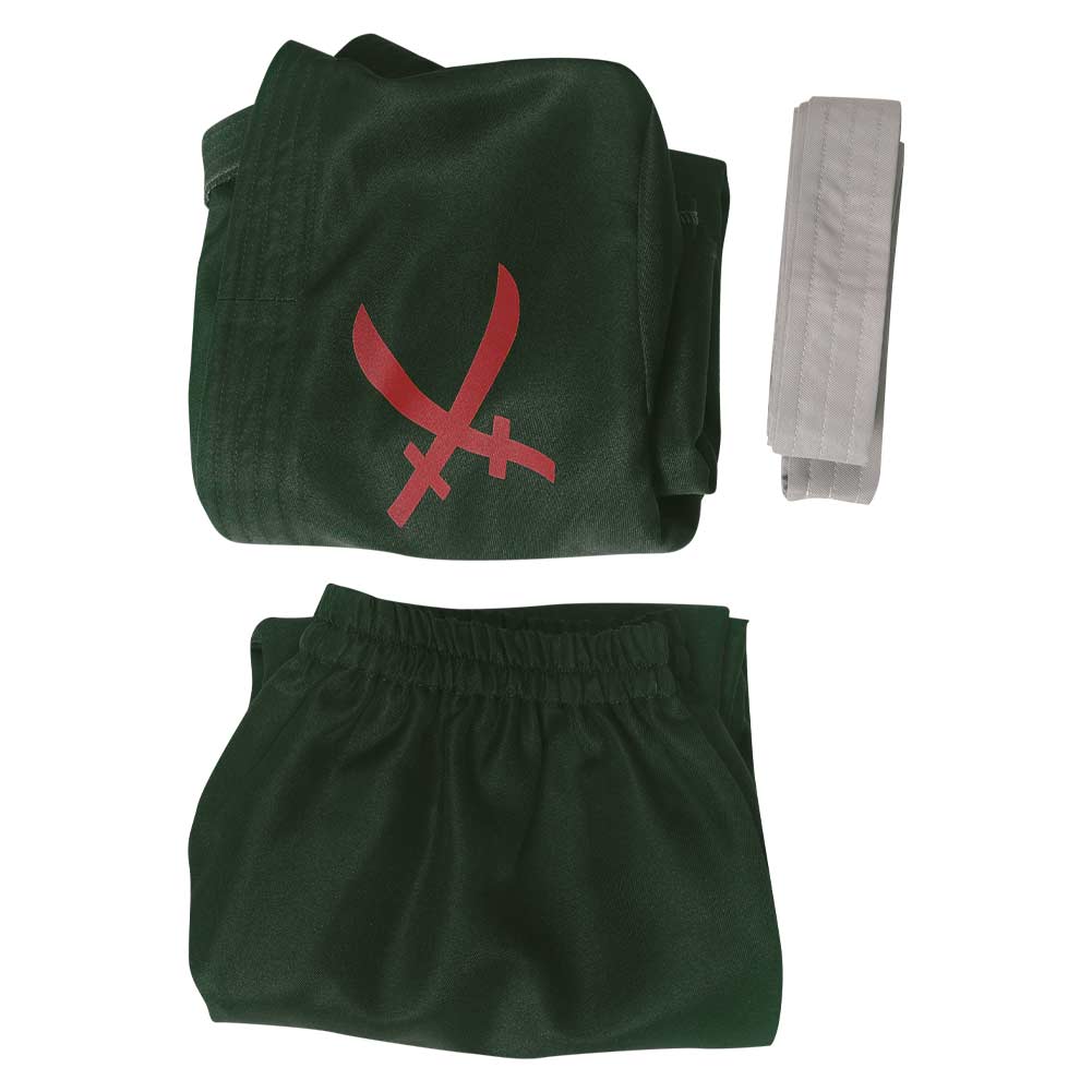 One Piece Zoro Judo Outfit Roronoa Zoro Cosplay Costume Halloween Carnival Outfits