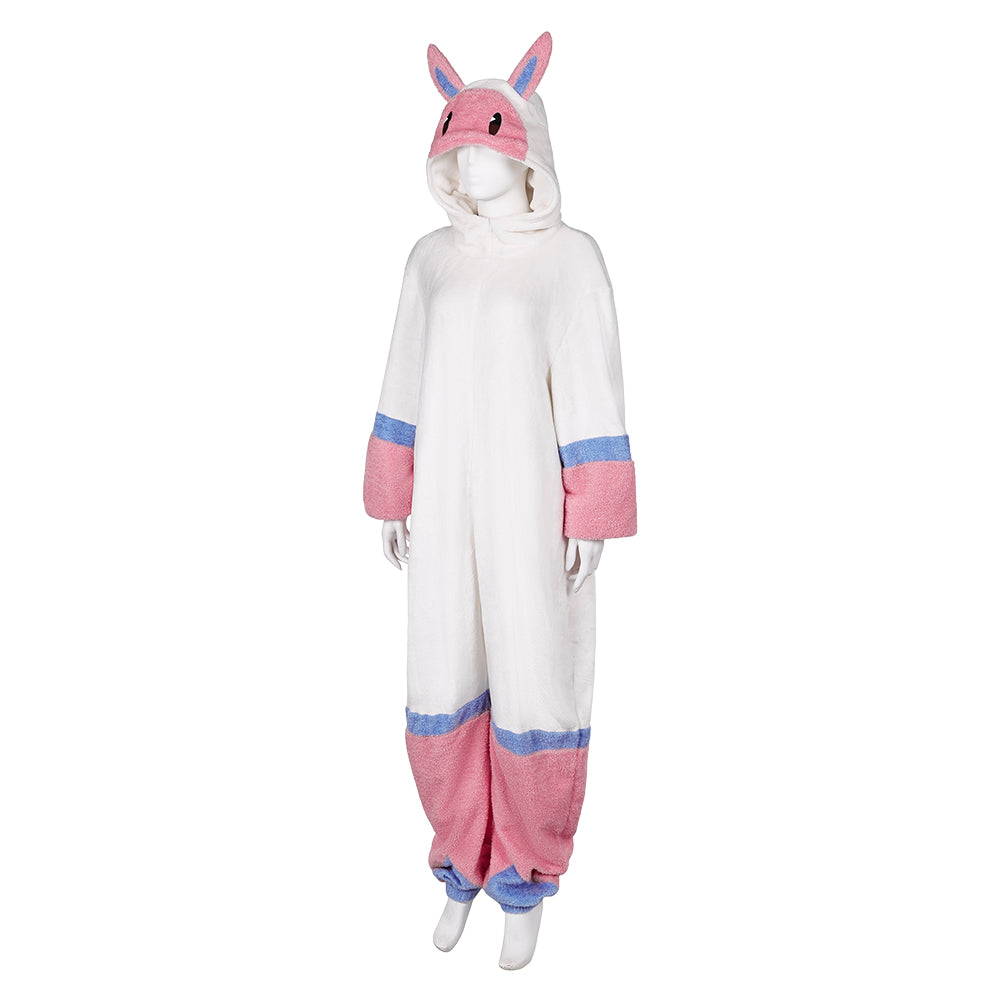 Palworld Melpaca Plush one-piece pajamas Cosplay Costume Outfits