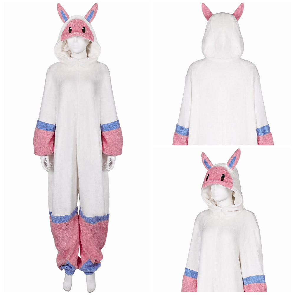 Palworld Melpaca Plush one-piece pajamas Cosplay Costume Outfits