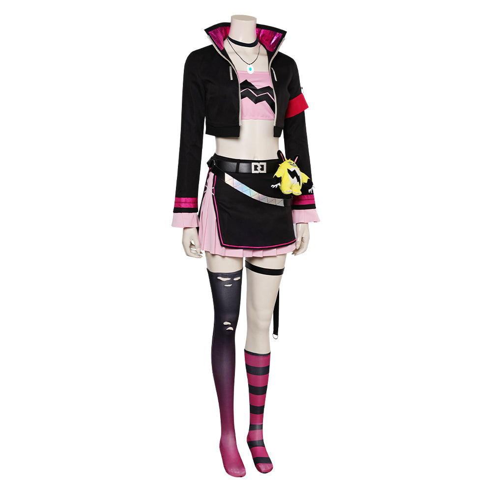 Palworld Zoe Rayne Cosplay Costume Halloween Outfits 