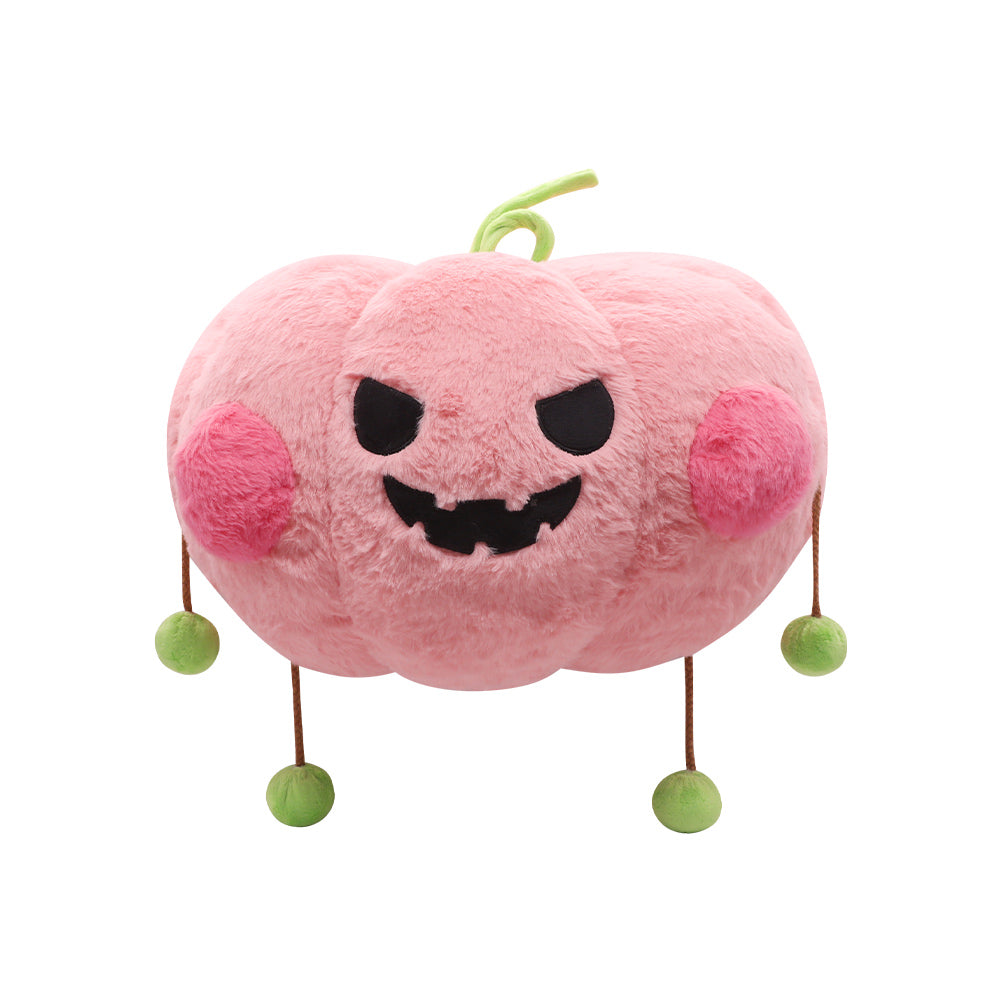 Pink Halloween Pumpkin Plush Toys Cartoon Soft Stuffed Dolls Mascot Birthday Halloween Gift