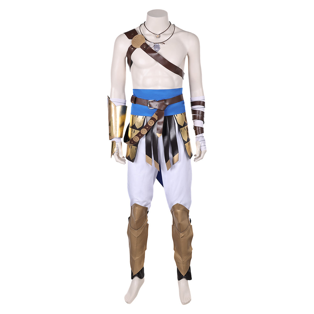 Prince of Persia: The Lost Crown Sargon Cosplay Costume Halloween Carnival Outfits