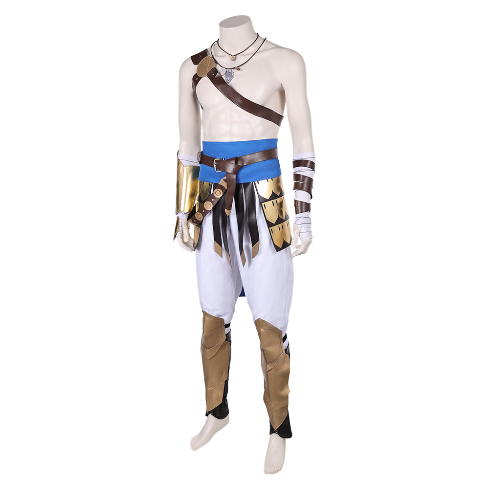 Prince of Persia: The Lost Crown Sargon Cosplay Costume Halloween Carnival Outfits