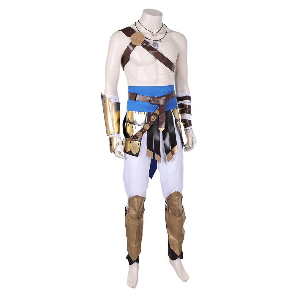 Prince of Persia: The Lost Crown Sargon Cosplay Costume Halloween Carnival Outfits