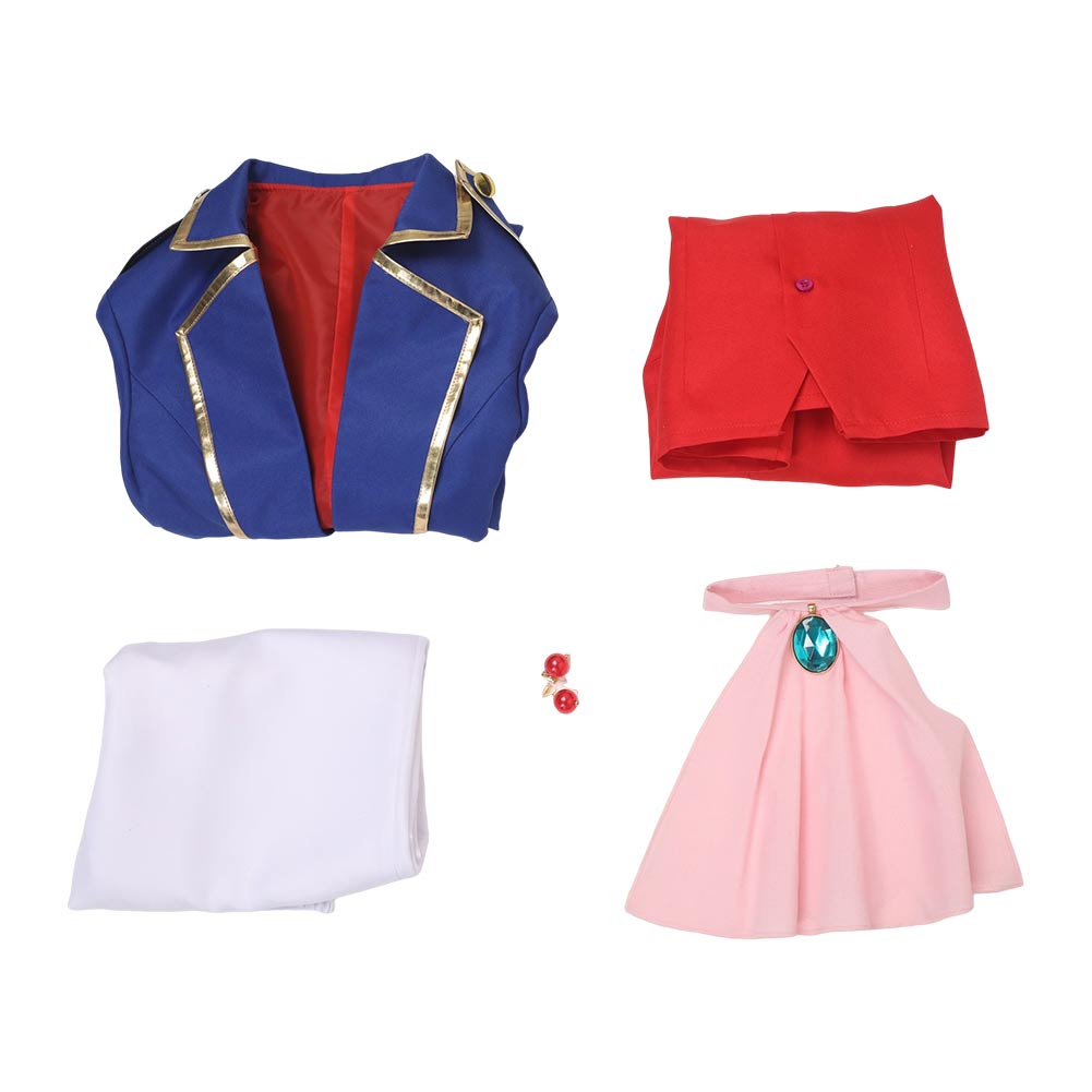 Princess Peach: Showtime! Peach Swordfighter Peach Cosplay Outfits