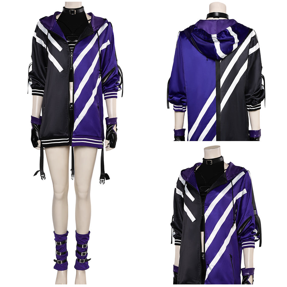 Reina Tekken Cosplay Costume Halloween Carnival Outfits 