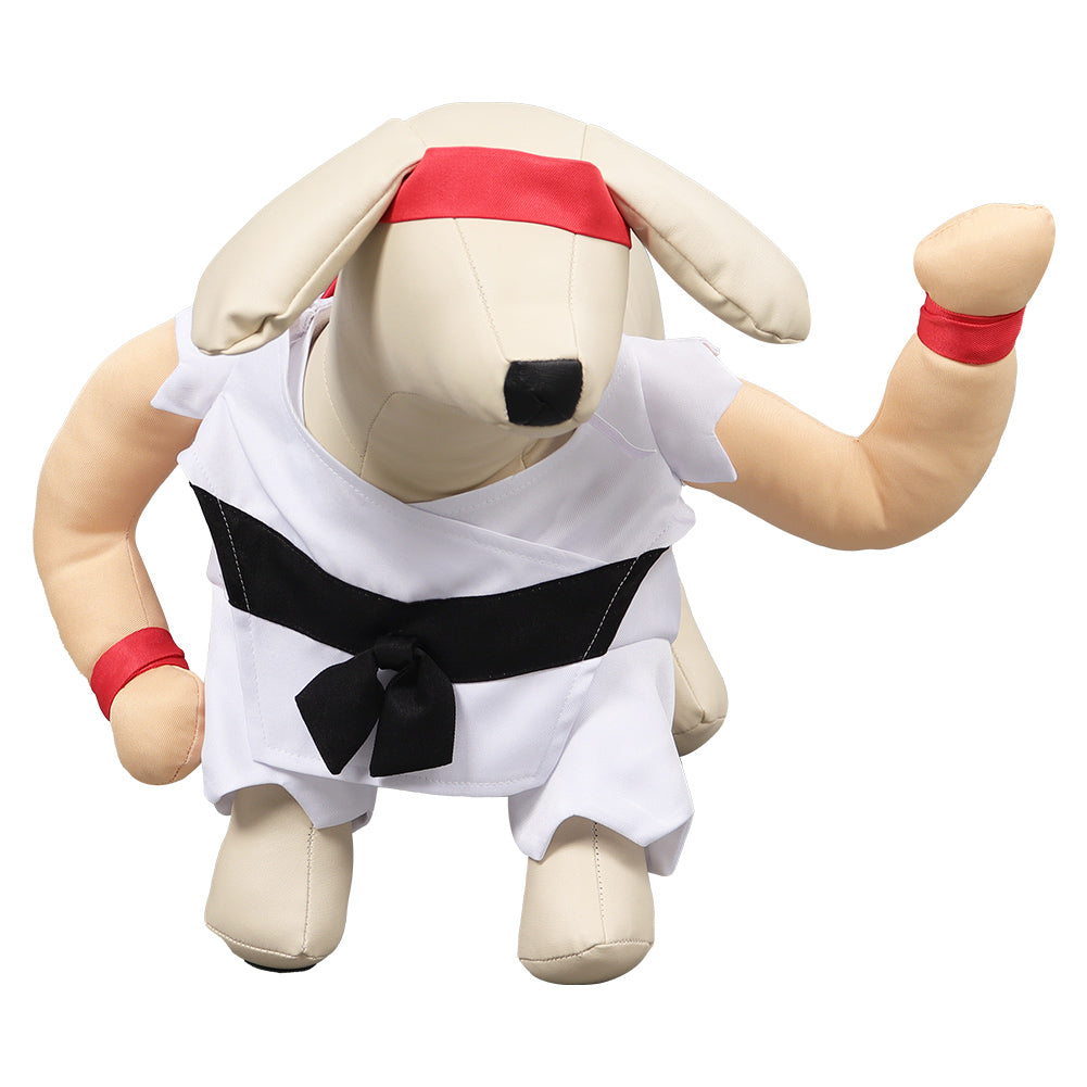 Ryu Street Fighter Pet Costume Dogs Clothes for Medium & Large Dog