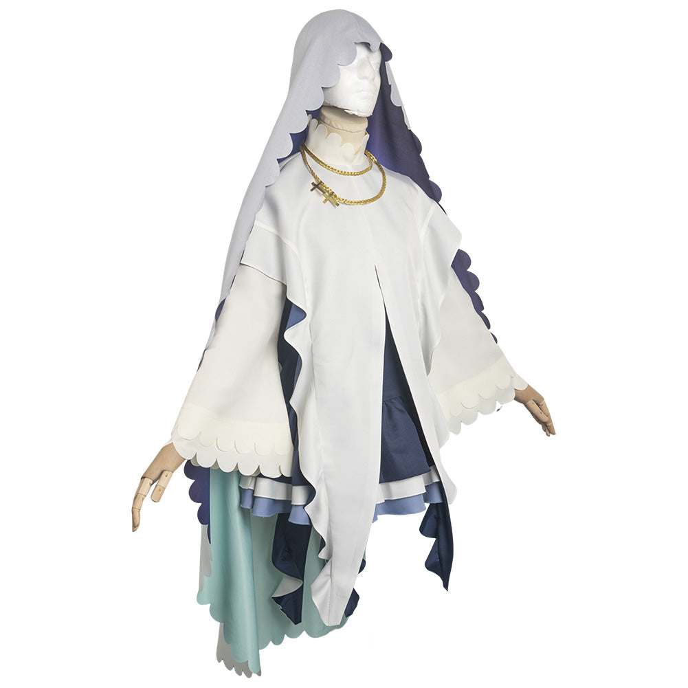 Saint Cecilia and Pastor Lawrence Cecilia Cosplay Halloween Carnival Outfits