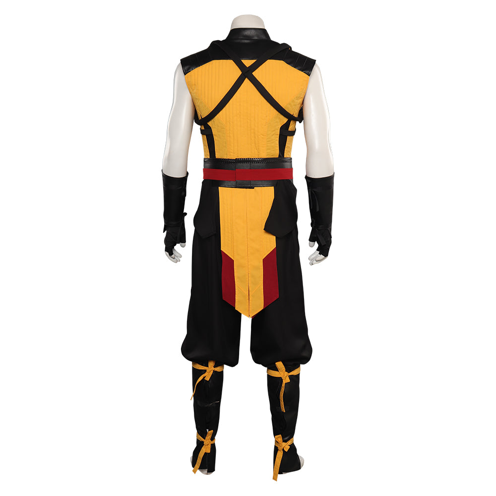 Scorpion Costume Mortal Kombat Scorpion Cosplay Halloween Outfits