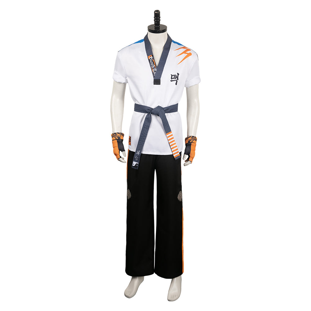 Tekken 8 Hwoarang Cosplay Kostüm Halloween Karneval Outfits