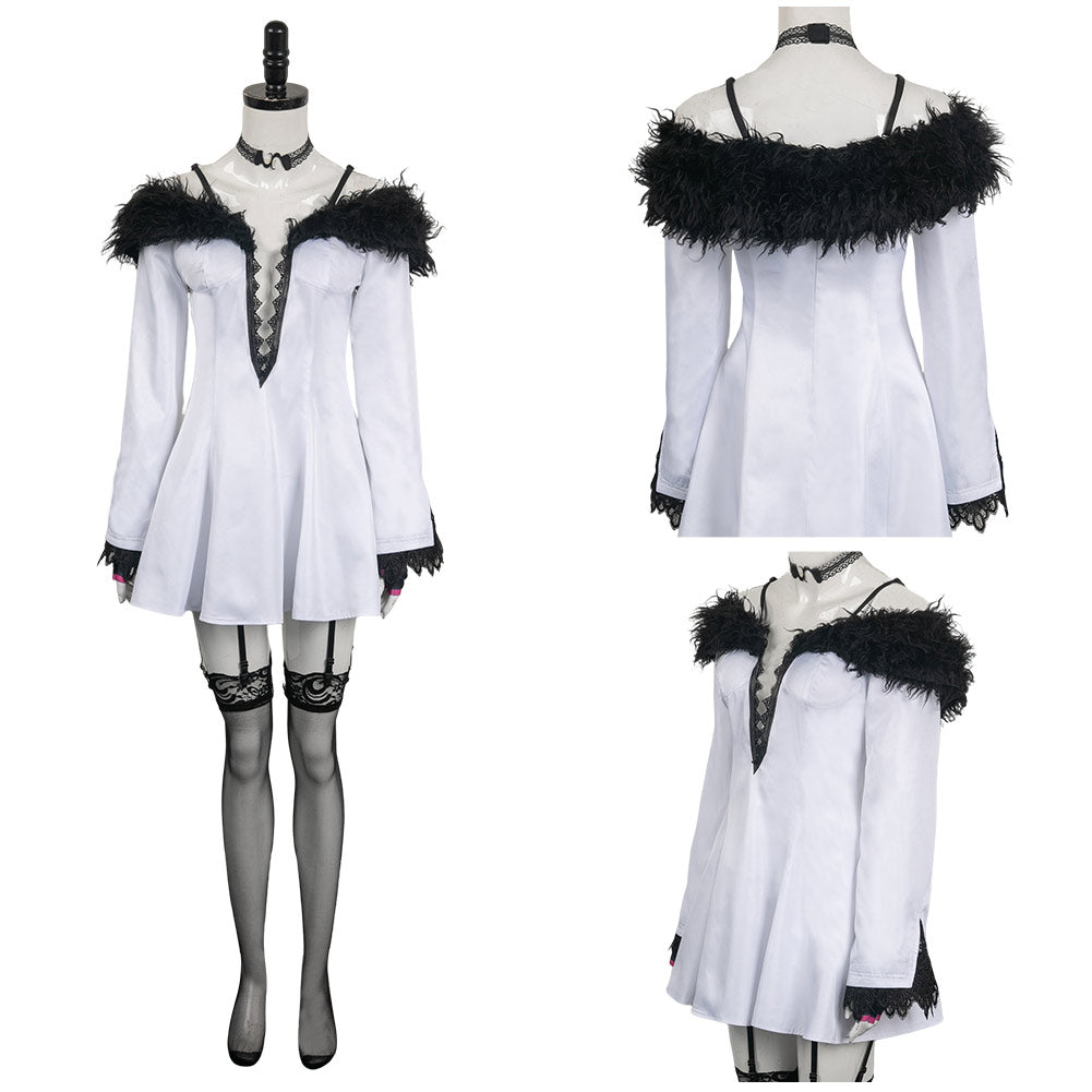 Tekken Lili Cosplay Emilie de Rochefort Costume Outfits Halloween Carnival Suit