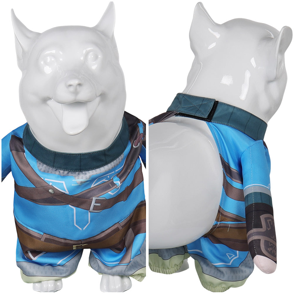 The Legend of Zelda Link Tears of the Kingdom Pet Costume Dogs Clothes for Medium & Large Dog