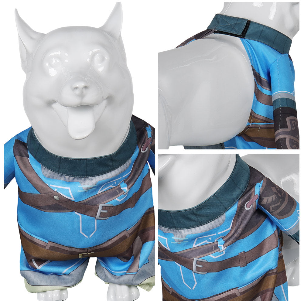 The Legend of Zelda Link Tears of the Kingdom Pet Costume Dogs Clothes for Medium & Large Dog