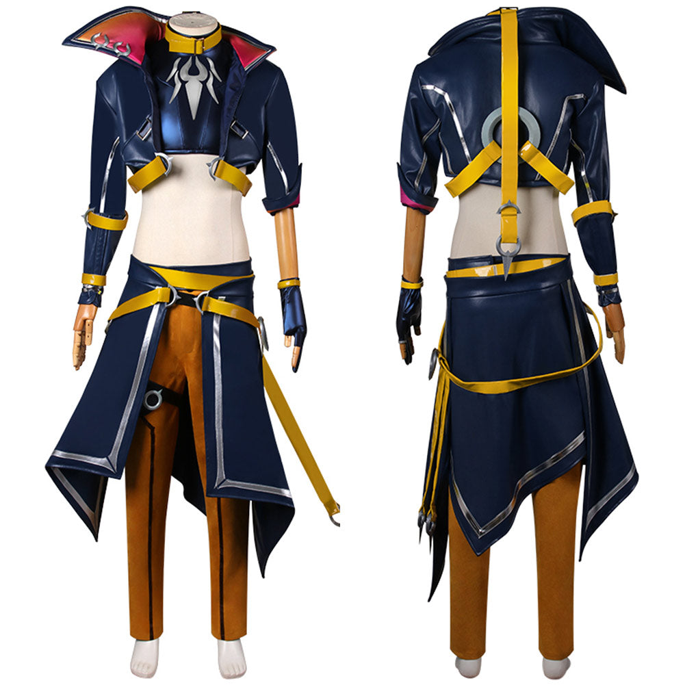  LoL Shieda Kayn/The Shadow Reaper Heartsteel Cosplay Costume Outfits Halloween Carnival Suit  