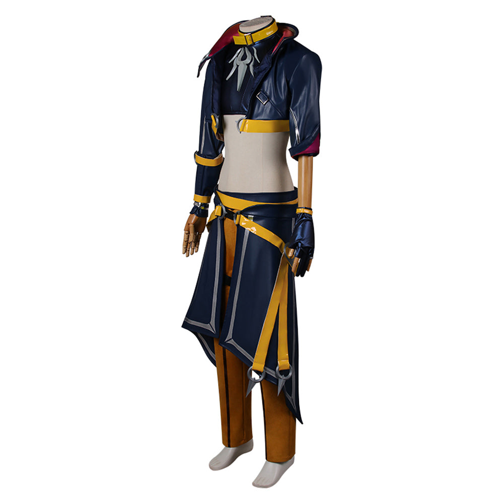  LoL Shieda Kayn/The Shadow Reaper Heartsteel Cosplay Costume Outfits Halloween Carnival Suit  