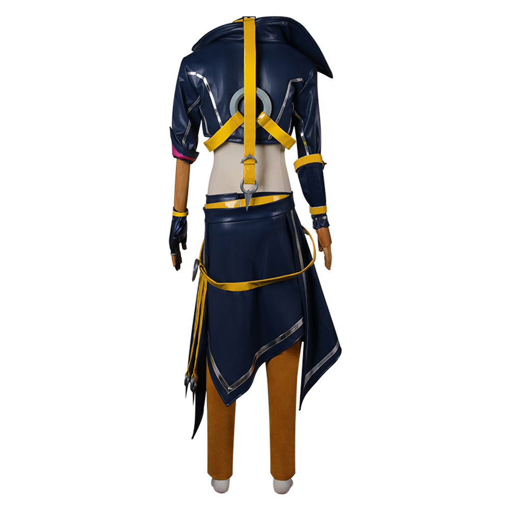  LoL Shieda Kayn/The Shadow Reaper Heartsteel Cosplay Costume Outfits Halloween Carnival Suit  