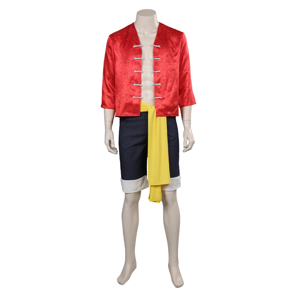 TV One Piece Luffy Outfits Cosplay Halloween Carnival Costume