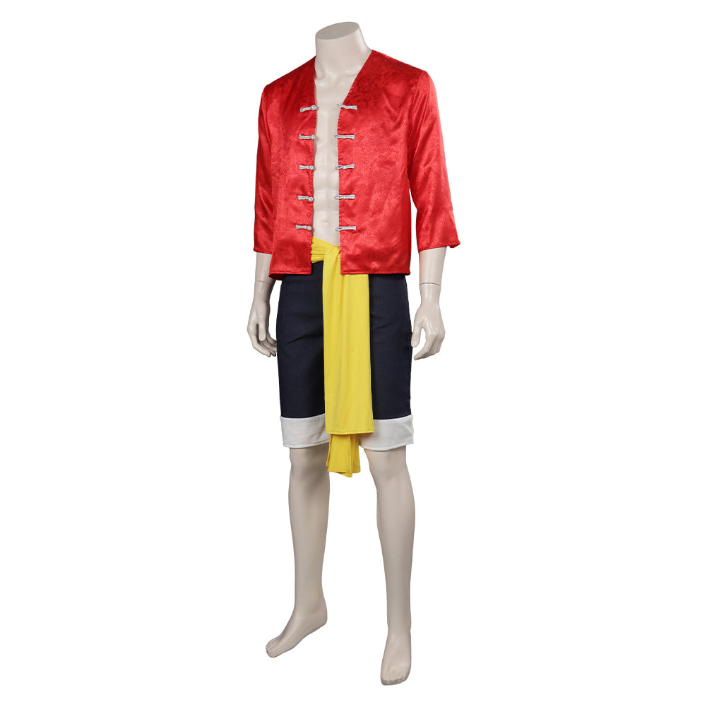 TV One Piece Luffy Outfits Cosplay Halloween Carnival Costume