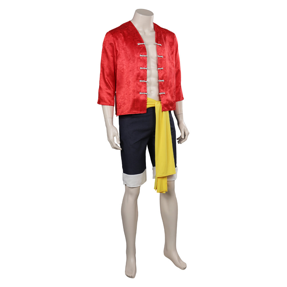 TV One Piece Luffy Outfits Cosplay Halloween Carnival Costume